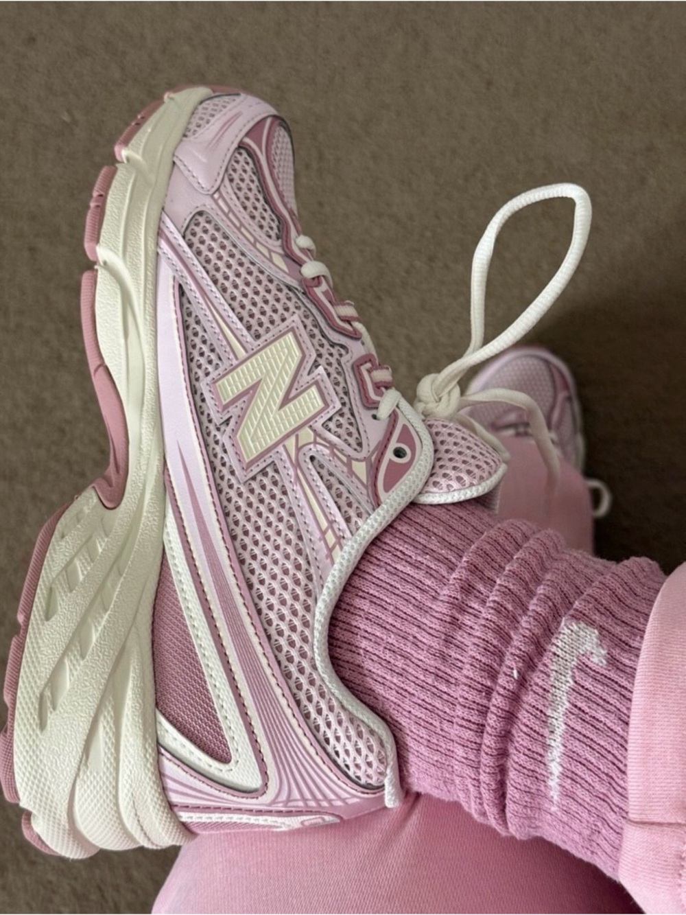 New Balance 💅 740 Pink Granite Athletic Sneaker Shoes U740PP2 U058015 7.5 8.5